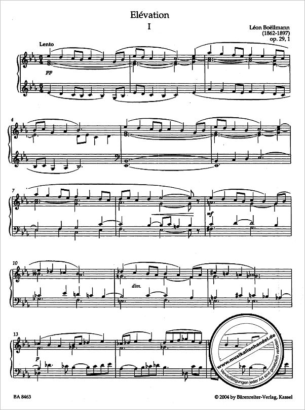 Notenbild für BA 8463 - L'OEUVRE D'ORGUE 3/2