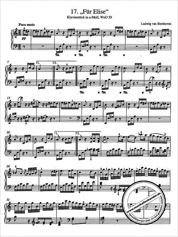 Notenbild für BA 8756 - BAERENREITER PIANO ALBUM - WIENER KLASSIK