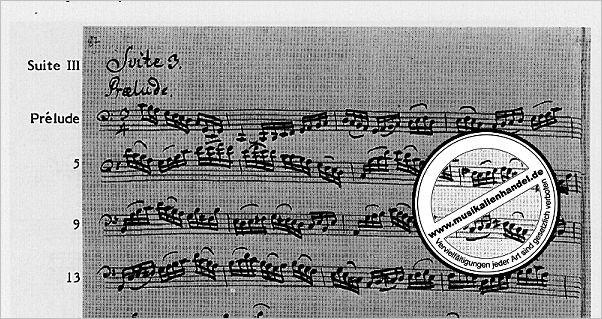 Notenbild für BABVK 1044 - 6 SUITEN BWV 1007-1012 (VC)