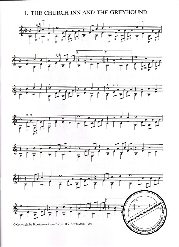 Notenbild für BVP 1585 - GUITARRA FIESTA - 10 PIECES