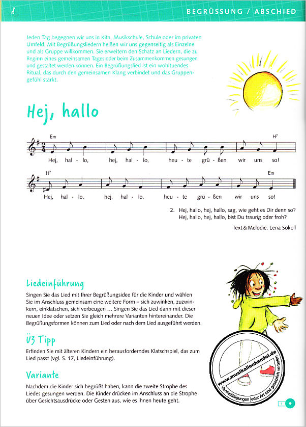 Notenbild für CARUS 2206-00 - Chorissimo - Singen mit Kita Kindern