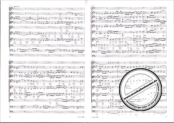 Notenbild für CARUS 31080-07 - KANTATE 80 EIN FESTE BURG IST UNSER GOTT BWV 80