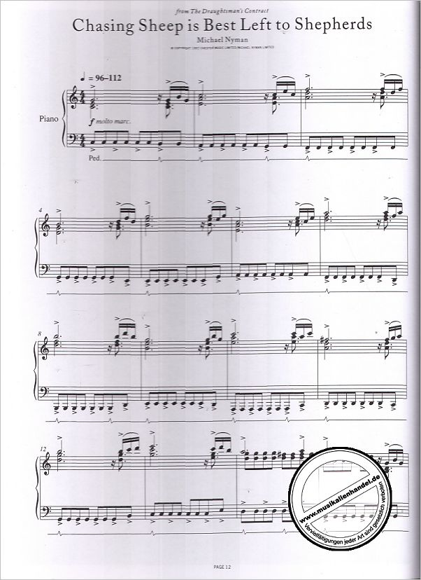 Notenbild für CH 61400 - FILM MUSIC FOR SOLO PIANO