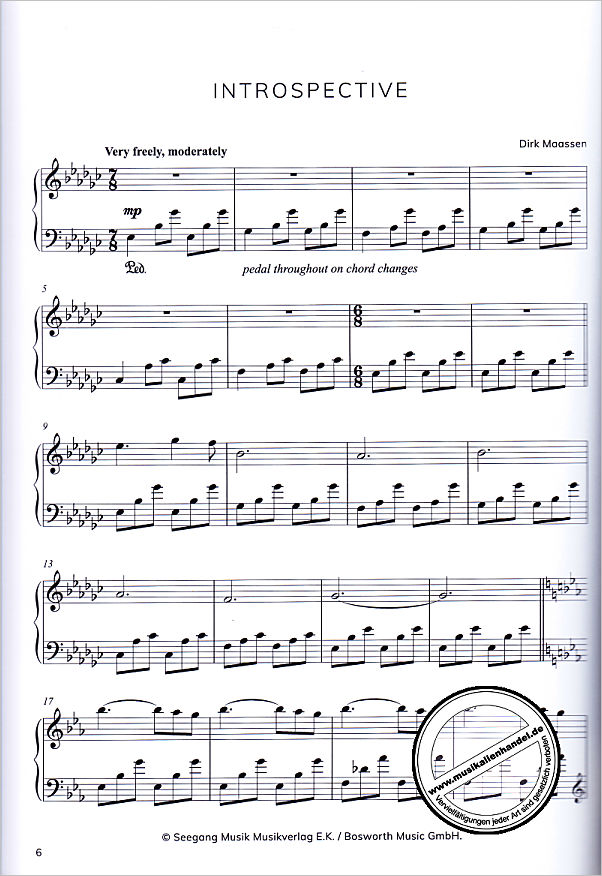 Notenbild für D 642 - Echoes