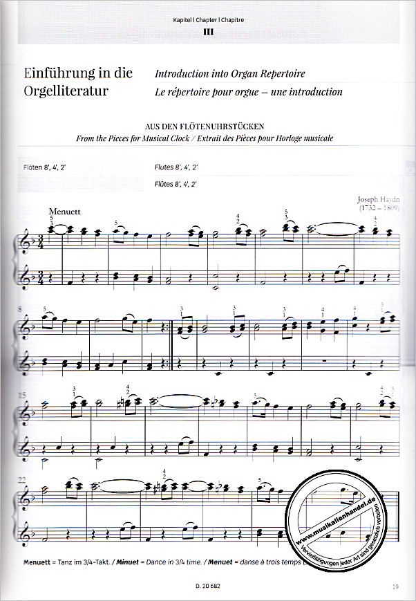 Notenbild für DO 02517 - Orgelschule mit Hand und Fuss 2