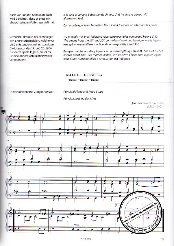 Notenbild für DO 02518 - Orgelschule mit Hand und Fuss 3