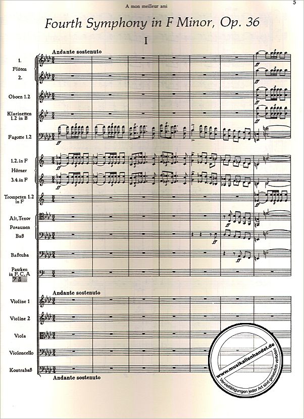 Notenbild für DP 23861-X - SINFONIEN 4 5 6