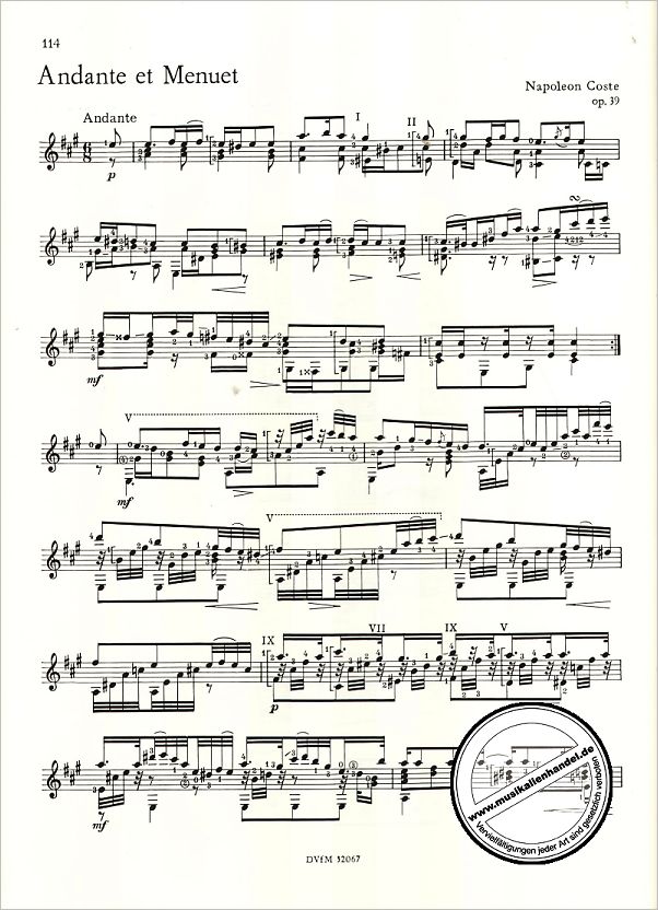 Notenbild für DV 32067 - KLASSIKER DER GITARRE 3