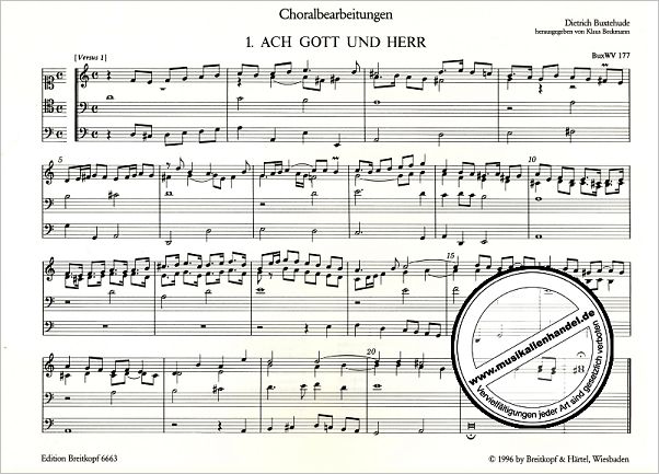 Notenbild für EB 6663 - SAEMTLICHE ORGELWERKE 3