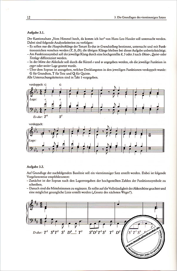 Notenbild für EBBV 479 - Praktische Harmonieübungen