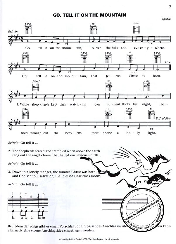 Notenbild für ECB 6065 - GROOVY CHRISTMAS MIT ROCKIN' ROLLS