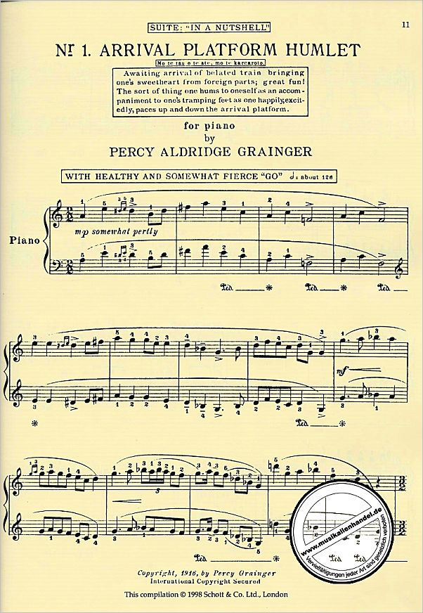 Notenbild für ED 12577 - MUSIC FOR SOLO PIANO 3