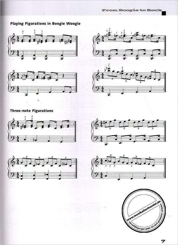 Notenbild für ED 13070 - DISCOVERING ROCK PIANO 2
