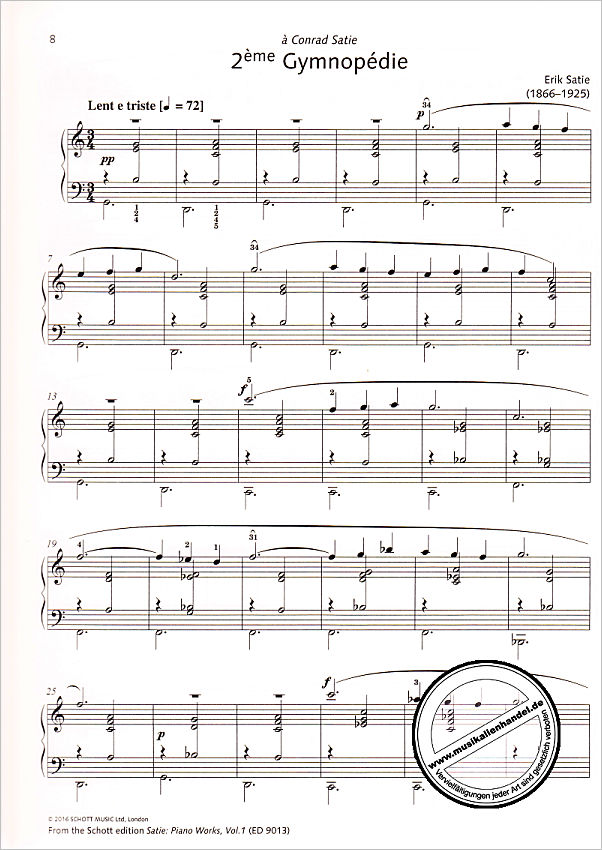 Notenbild für ED 13853 - RELAX WITH FRENCH IMPRESSIONIST PIANO