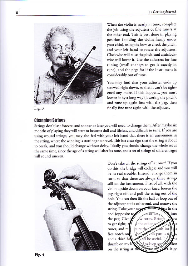 Notenbild für ED 13906 - Beginning Jazz Violin