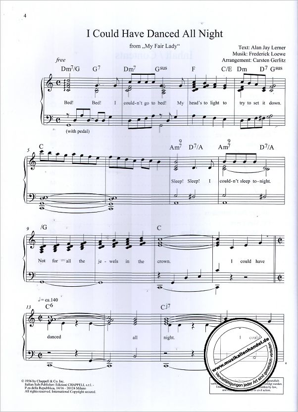 Notenbild für ED 20302 - MUSICAL FAVOURITES