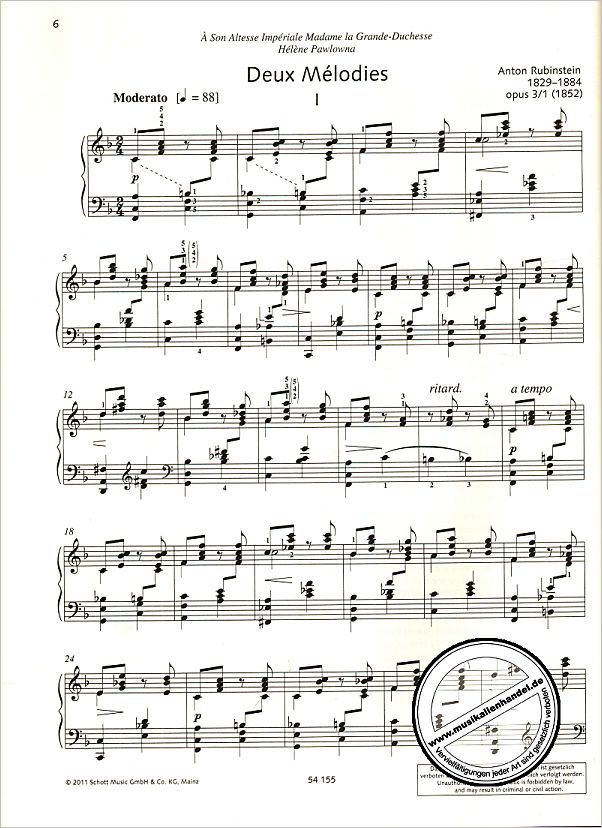 Notenbild für ED 21008 - PIANO COLLECTION