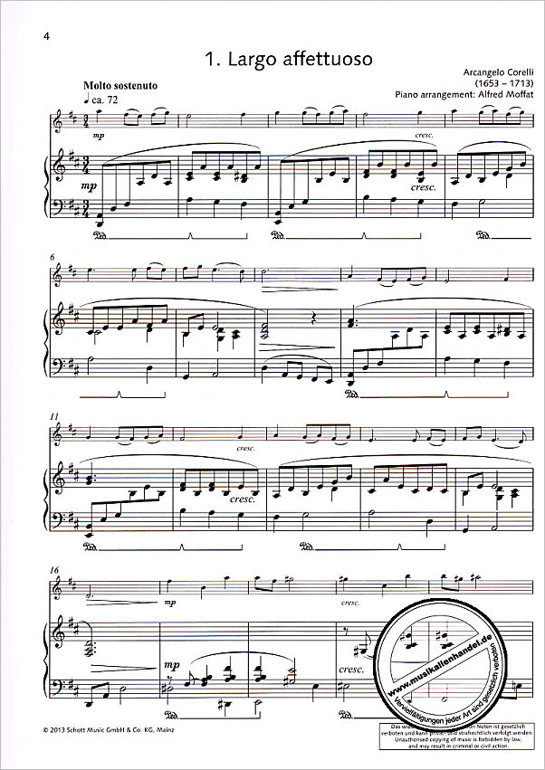 Notenbild für ED 21634 - EASY CONCERT PIECES 2