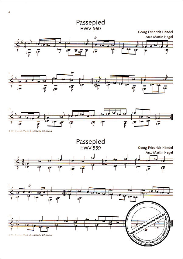 Notenbild für ED 22319 - FOR GUITAR