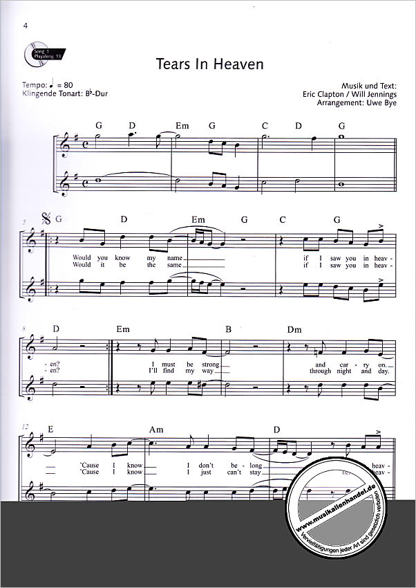 Notenbild für ED 22574 - Pop for Alto Saxophone 2