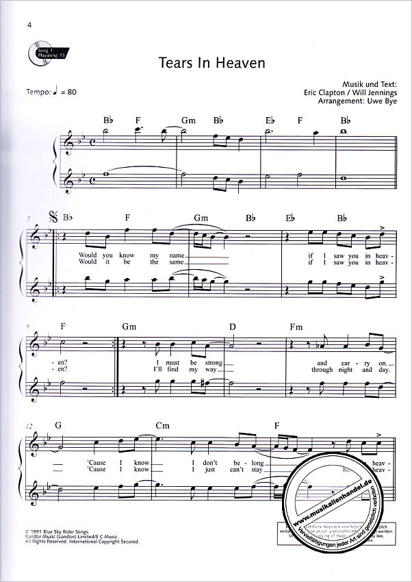 Notenbild für ED 22576 - Pop for Flute 2