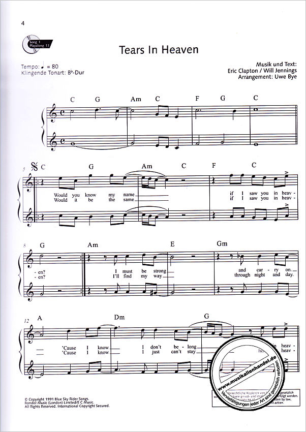 Notenbild für ED 22577 - Pop for Trumpet 2