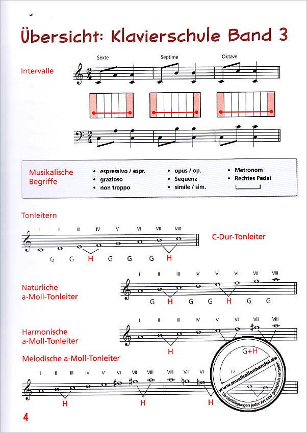 Notenbild für ED 22773 - Piano junior 3 - Theoriebuch