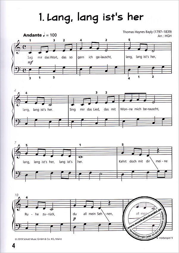 Notenbild für ED 22793 - Piano junior 3 - Konzertbuch