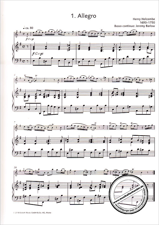 Notenbild für ED 22927 - Easy Concert pieces 3