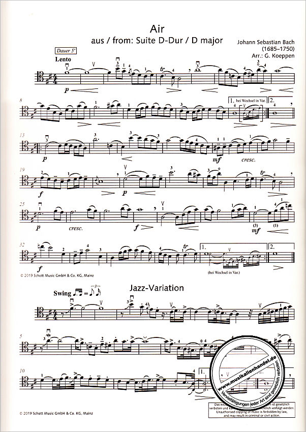 Notenbild für ED 23050 - Cello Fake Book