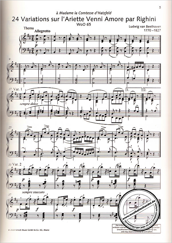 Notenbild für ED 23307 - Joy of music | Entdeckungen aus dem Verlagsarchiv Schott