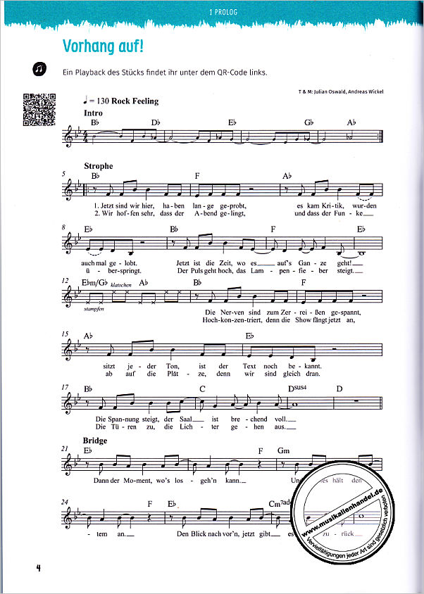 Notenbild für ED 23326 - Score it Music Workbook 5/6