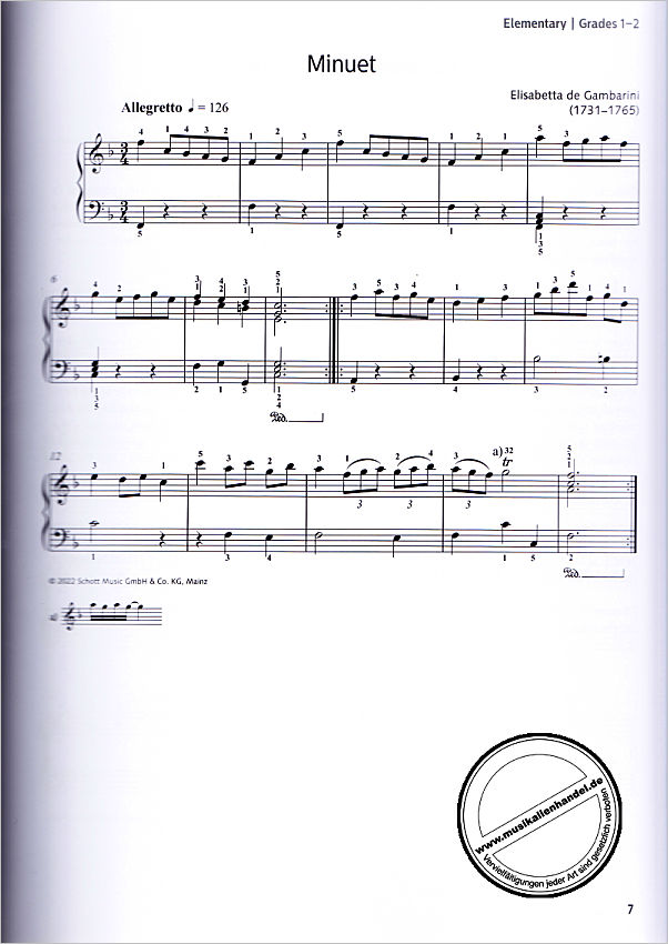 Notenbild für ED 23422 - Women composers 1