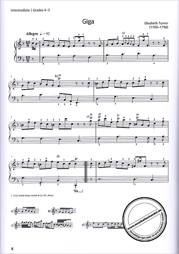 Notenbild für ED 23423 - Women composers 2