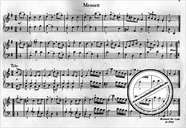 Notenbild für ED 3771 - DER JUNGE MOZART