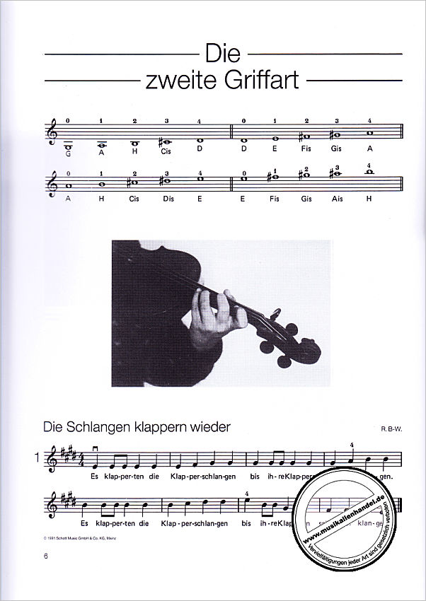 Notenbild für ED 7786D - Die fröhliche Violine 2