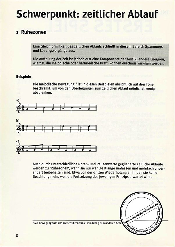 Notenbild für ED 8381 - IMPROVISATION AM KLAVIER