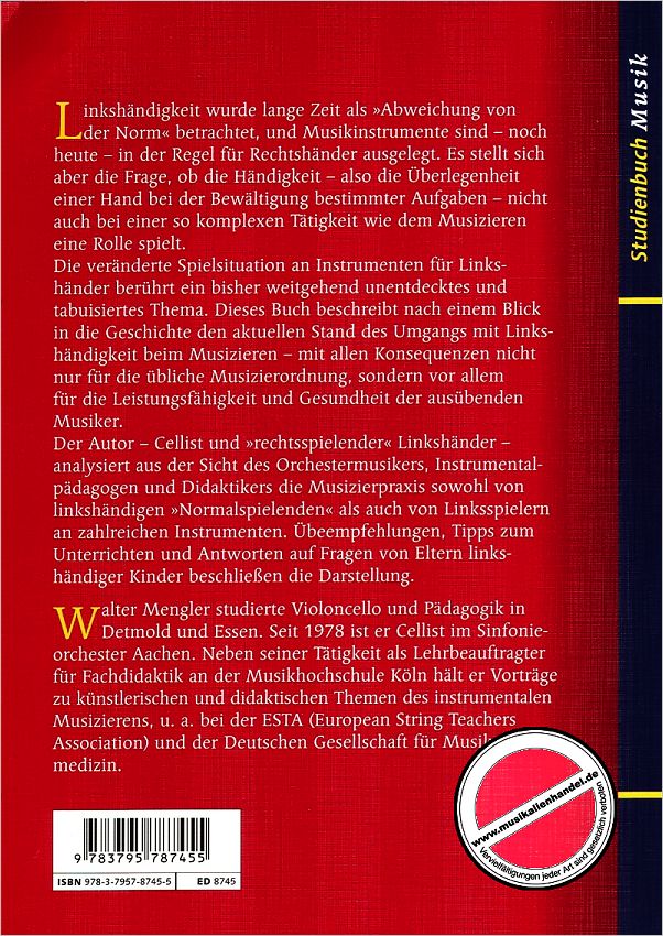 Notenbild für ED 8745 - MUSIZIEREN MIT LINKS