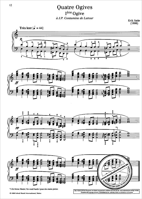 Notenbild für ED 9016 - KLAVIERWERKE 2