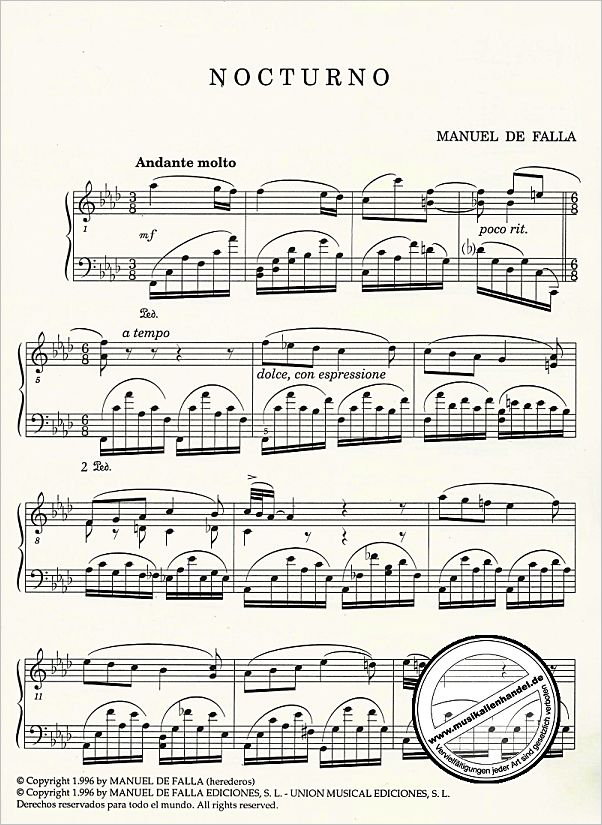 Notenbild für EMF 1008 - 6 OBRAS PARA PIANO
