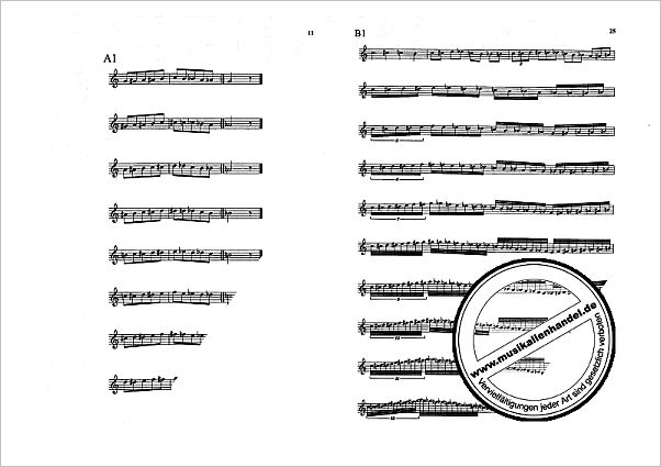 Notenbild für EMR 180 - SKALEN - SYMMETRICAL AND PENTATONIC