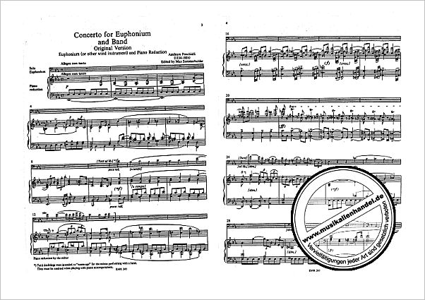 Notenbild für EMR 243 - KONZERT