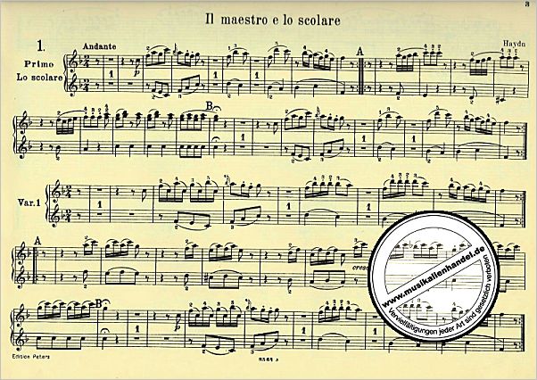 Notenbild für EP 1978A - PIANOFORTE ALBUM 1