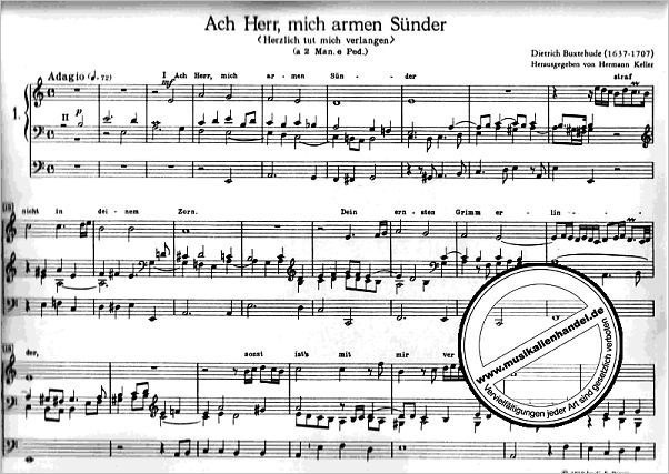 Notenbild für EP 4457 - ORGELWERKE 3 - CHORALBEARBEITUNGEN