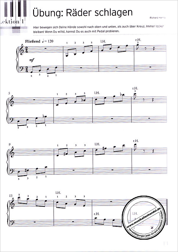 Notenbild für EPF 2003-1 - MASTERING THE PIANO - LEVEL 1