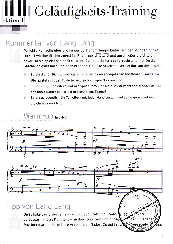 Notenbild für EPF 2003-5 - MASTERING THE PIANO - LEVEL 5