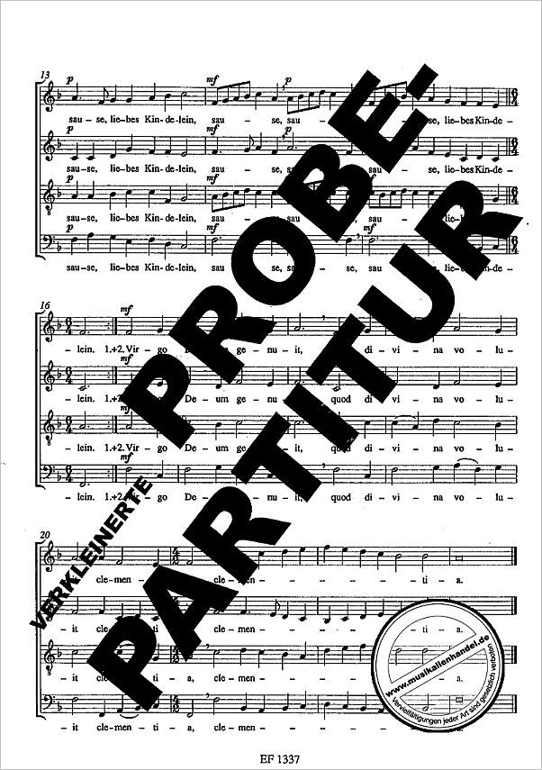 Notenbild für FERRIMON 1337 - JOSEF LIEBER JOSEF MEIN