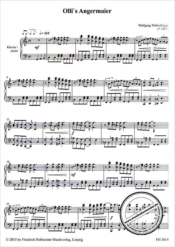 Notenbild für FH 3019 - JAZZ PIANO