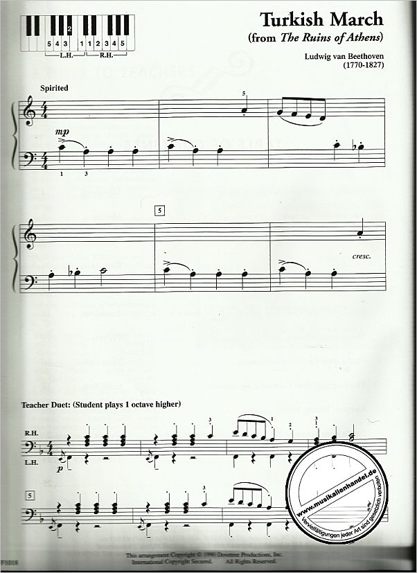 Notenbild für FJH 1018 - PLAYTIME PIANO CLASSICS 1