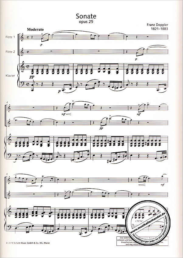 Notenbild für FTR 237 - Sonate